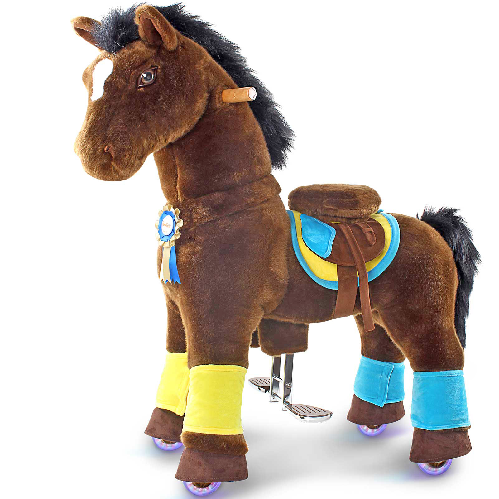 PonyCycle K Chocolate Brown Horse